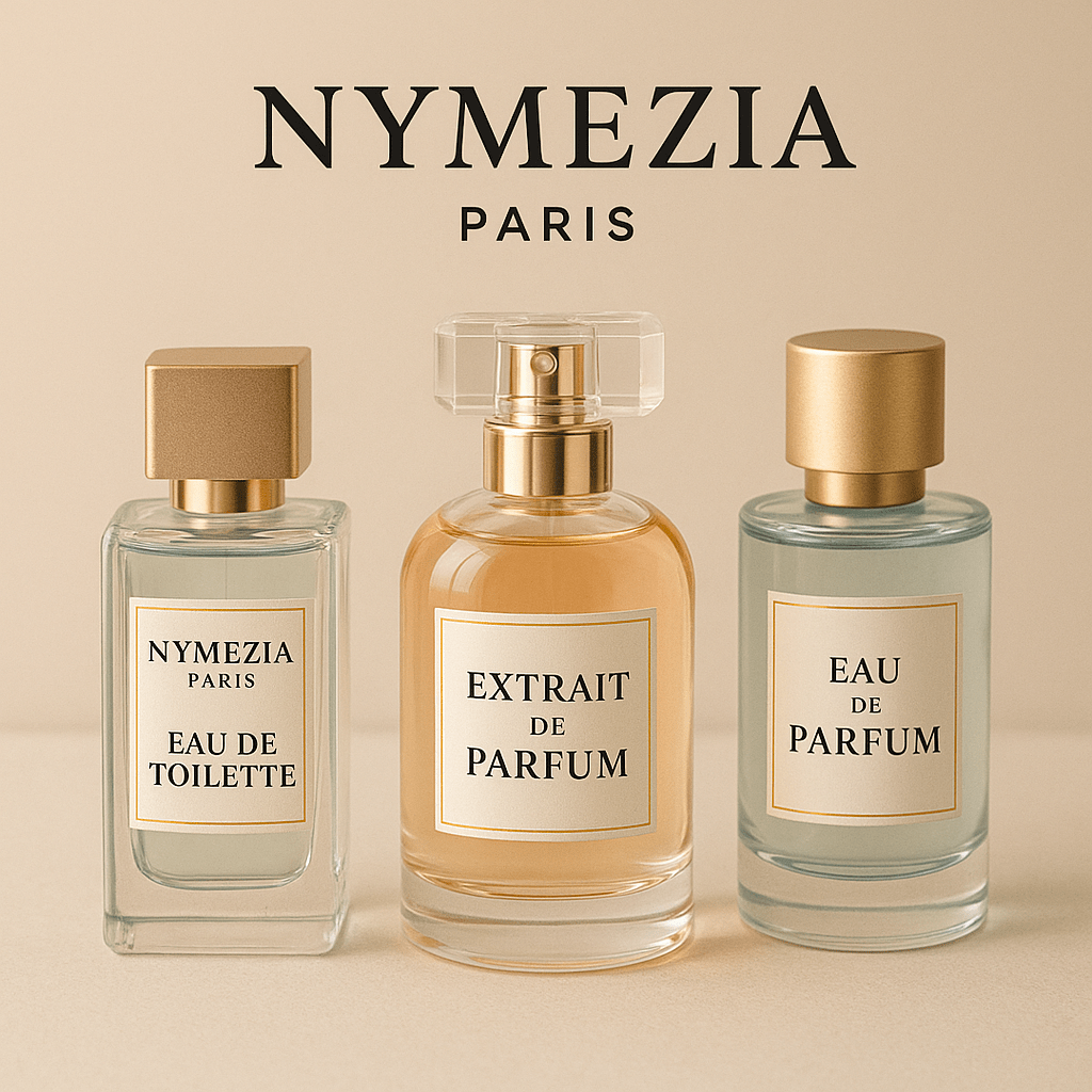 Quelle est la différence entre Eau de Toilette, Eau de Parfum, Extrait de Parfum et Élixir ?